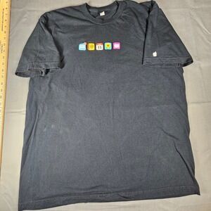 Apple MobileMe American Apparel T Shirt XL Push it July 11 Technology‎ Mac